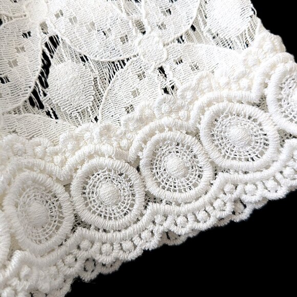 A New Day Lace Top w/Flared Long Sleeves Size Med NWT - Picture 5 of 10